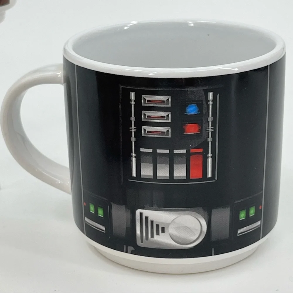 Star Wars Vandor‎ Ceramic Mugs Chewbacca, R2-D2, Yoda & Darth Vader Set of 4